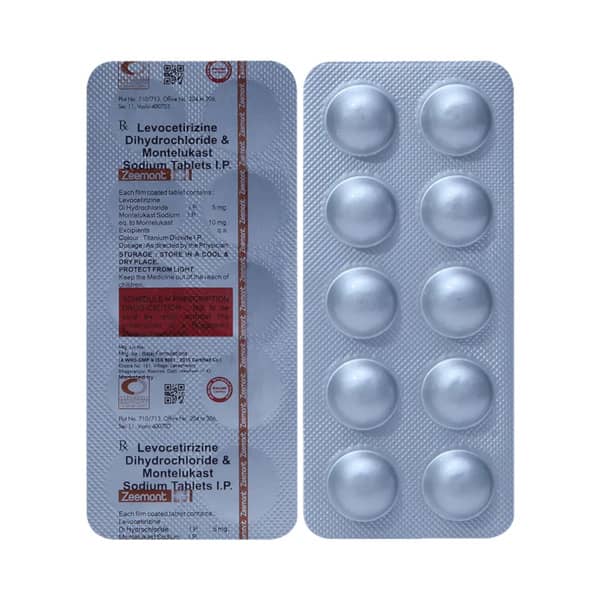Zeemont Strip Of 10 Tablets