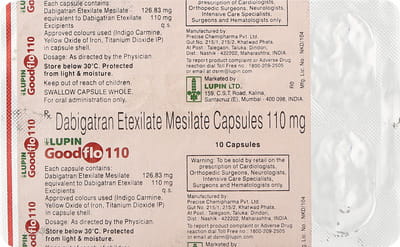 Goodflo 110mg Strip Of 10 Capsules