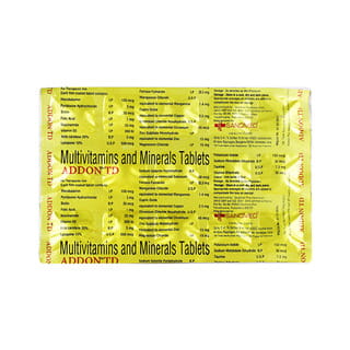 Addon Td Strip Of 15 Tablets