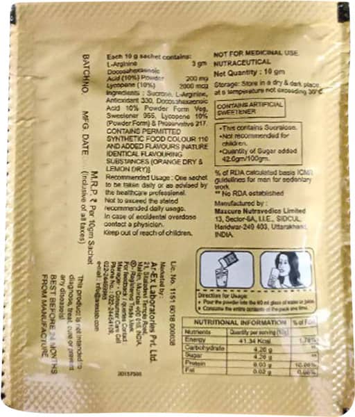 Fetlar Orange Flavour Sachet 10gm