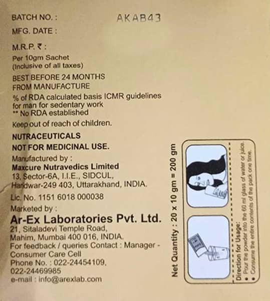 Fetlar Orange Flavour Sachet 10gm