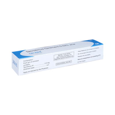 Tacvido 0.03% Tube Of 20gm Cream