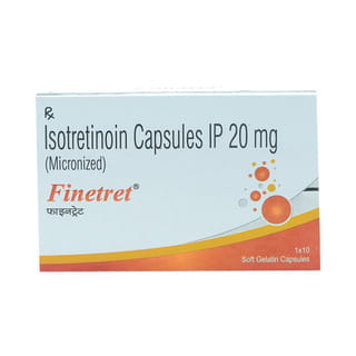 Finetret 20mg Strip Of 10 Capsules