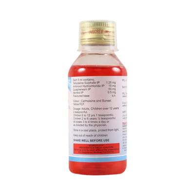 Lincotus Ex Sugar Free Bottle Of 100ml Expectorant