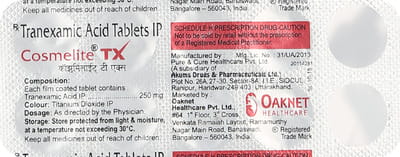 Cosmelite Tx 250mg Strip Of 10 Tablets