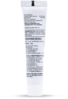 New Melaglow Tube Of 15gm Cream