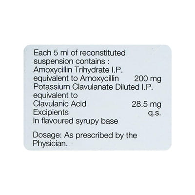 Amoxyclav Ds Bottle Of 30ml Suspension