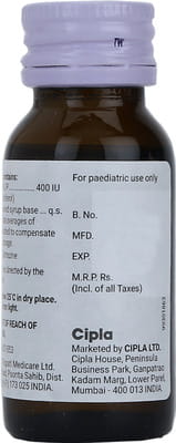 D Sol 400iu Mango Flavour Bottle Of 30ml Oral Drops