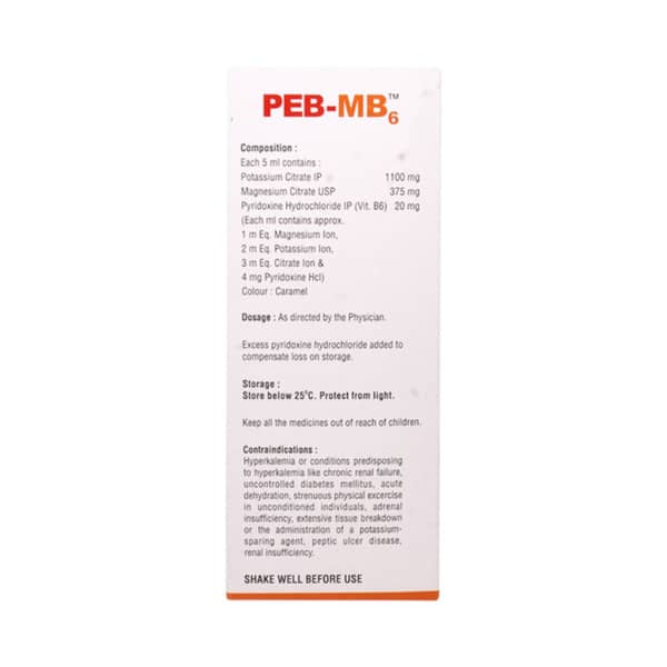 Peb Mb6 Raspberry Flavour Solution 200ml
