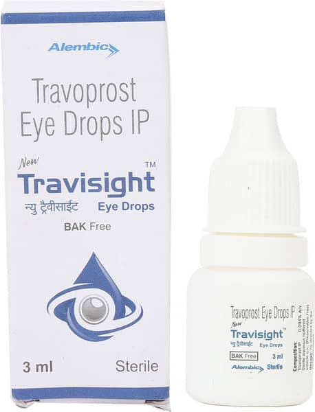 New Travisight Bottle Of 3ml Eye Drops