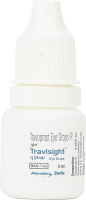 New Travisight Bottle Of 3ml Eye Drops
