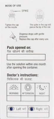 New Travisight Bottle Of 3ml Eye Drops