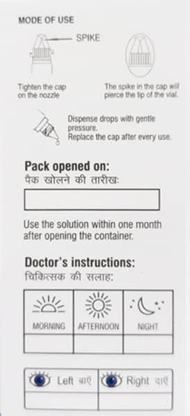 New Travisight Bottle Of 3ml Eye Drops