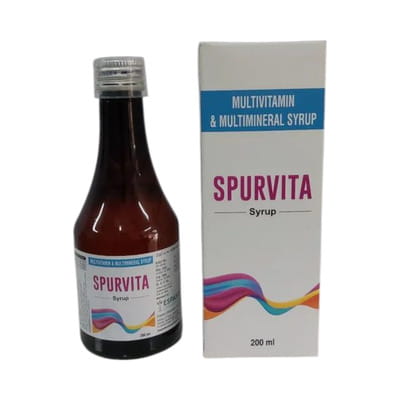 Sparvita Bottle Of 200ml Syrup