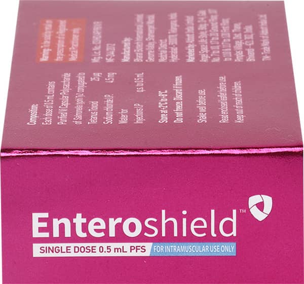 Enteroshield Pre Filled Syringe Of 0.5ml Vaccine