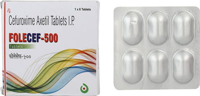Folecef 500mg Strip Of 6 Tablets