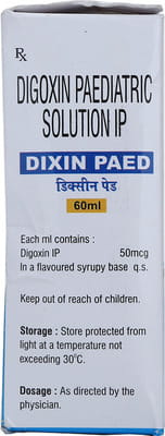 Dixin Paed Mix Fruit Flavour Solution 60ml