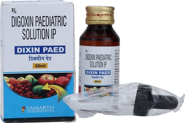 Dixin Paed Mix Fruit Flavour Solution 60ml