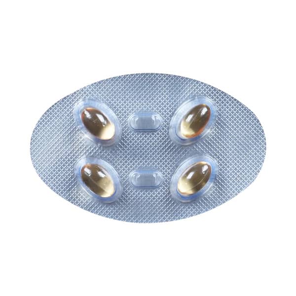 Calcose D3 60k Strip Of 4 Capsules