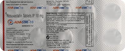 Advastat 10mg Strip Of 10 Tablets
