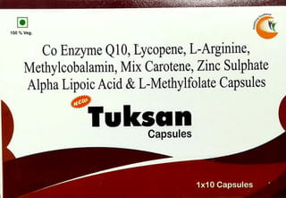 New Tuksan Strip Of 10 Capsules