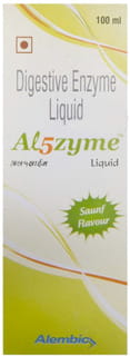 Al5zyme Saunf Flavour Bottle Of 100Ml Oral Liquid