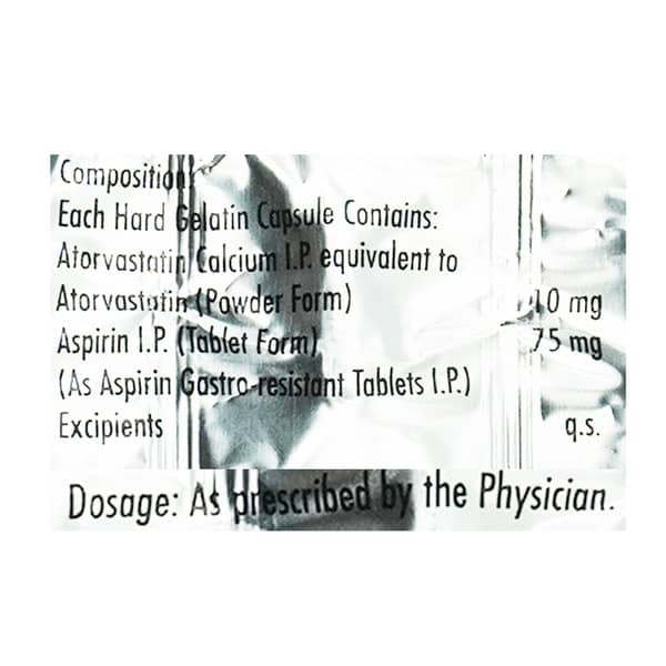 Stator Asp 75Mg Strip Of 15 Capsules