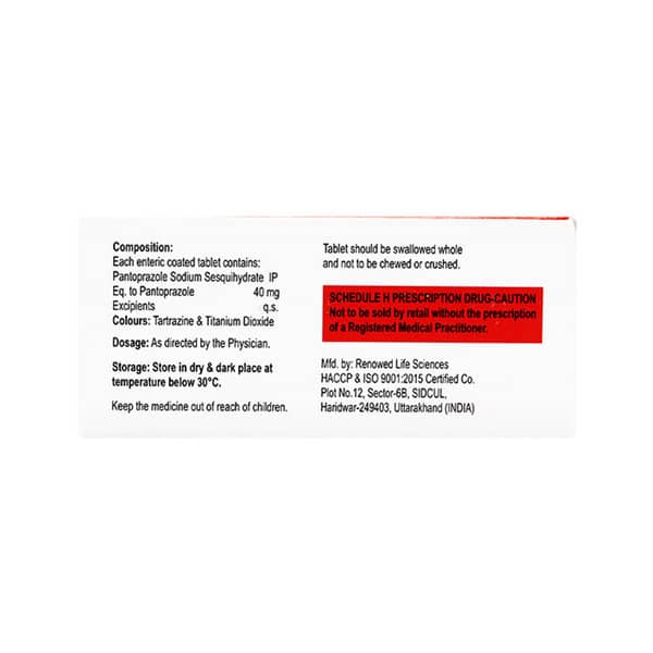 Vrpz 40mg Strip Of 10 Tablets