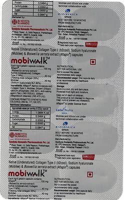 Mobiwalk Strip Of 10 Capsules