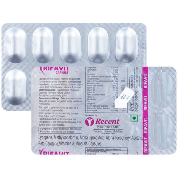 Rifavit Strip Of 10 Capsules