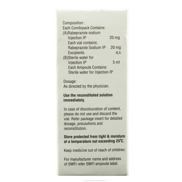 Rablet Iv 20Mg Dry Vial Of 1 Powder For Injection