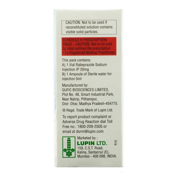 Rablet Iv 20Mg Dry Vial Of 1 Powder For Injection