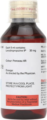 Rapitus Sugar Free Bottle Of 100ml Syrup