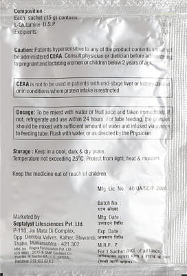 Ceaa Sugar Free Sachet Of 15gm Oral Powder