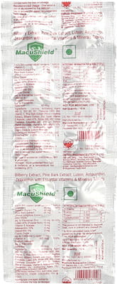 Macushield Strip Of 10 Tablets