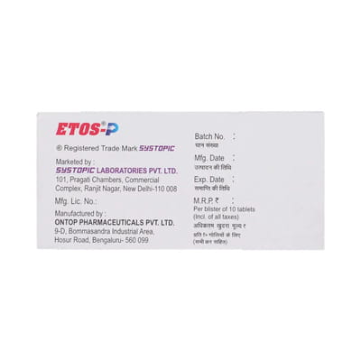 Etos P Strip Of 10 Tablets