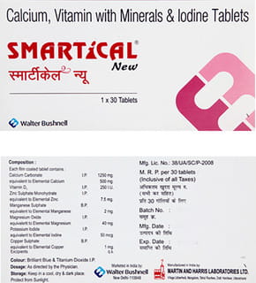 Smartical New Strip Of 30 Tablets