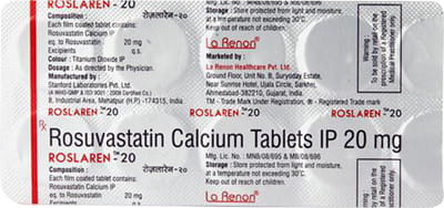 Roslaren Ac 20mg Strip Of 10 Capsules