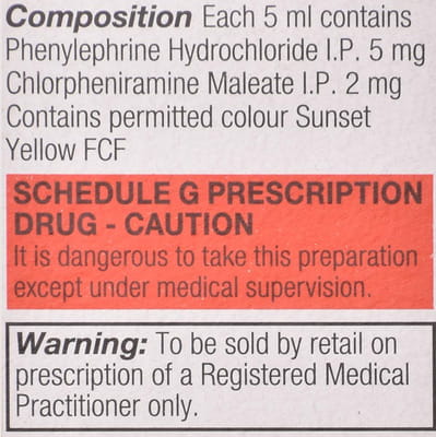 T Minic Orange Flavour Bottle Of 60ml Syrup