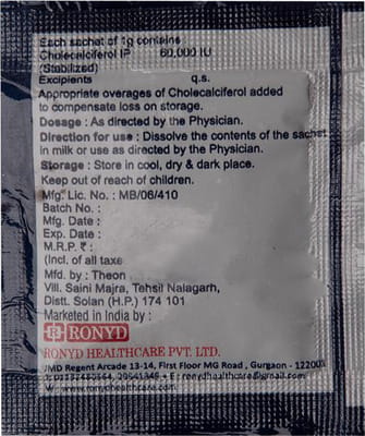 Goldcal Orange Flavour Sachet Of 1gm Oral Powder