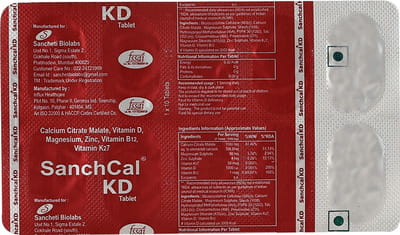Sanchcal Kd Strip Of 10 Tablets