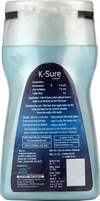 K Sure Bottle Of 100ml Lotion