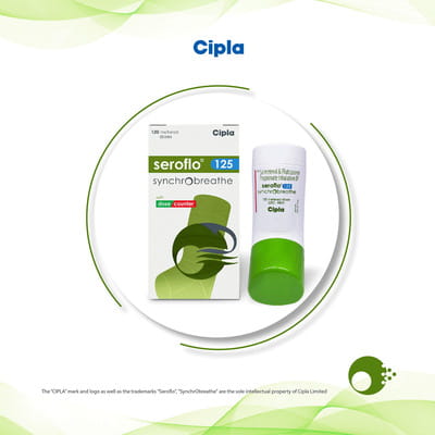 Seroflo 125mcg Box Of 120md Synchrobreathe Inhaler