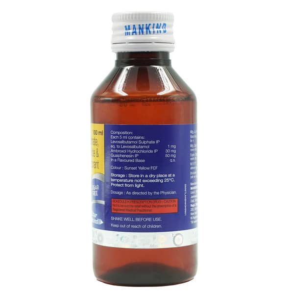 Asthakind Ls Cola Flavour Sugar Free Bottle Of 100Ml Expectorant