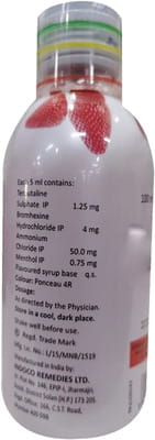 Tuspel Plus Strawberry Flavour Bottle Of 100ml Expectorant