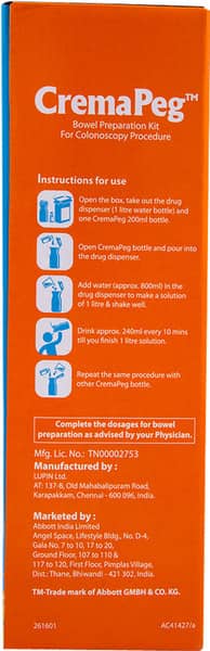 Cremapeg Bottle Of 200ml Oral Solution (Pack Of 2)