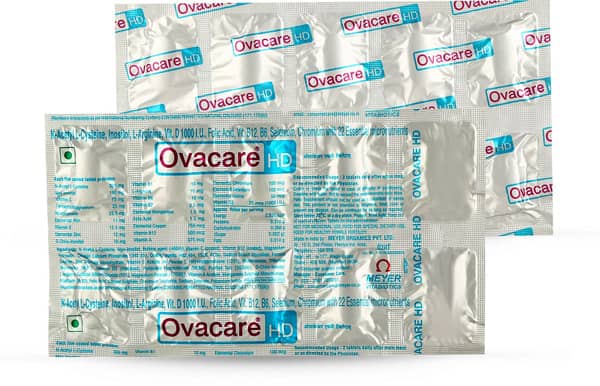 Ovacare Hd Strip Of 10 Tablets