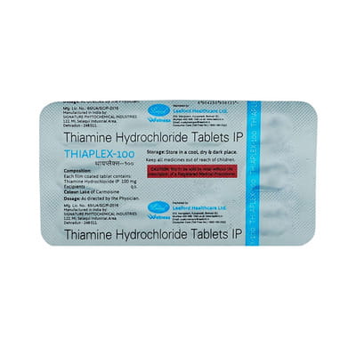 Thiaplex 100mg Strip Of 10 Tablets