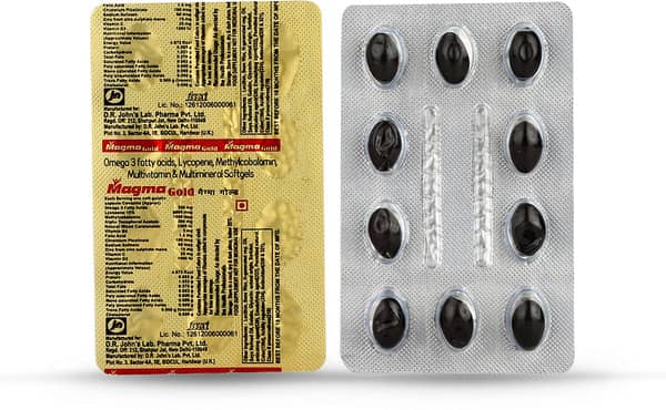 Magma Gold Strip Of 10 Capsules