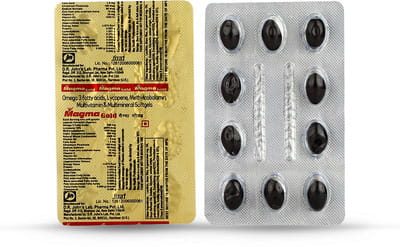 Magma Gold Strip Of 10 Capsules